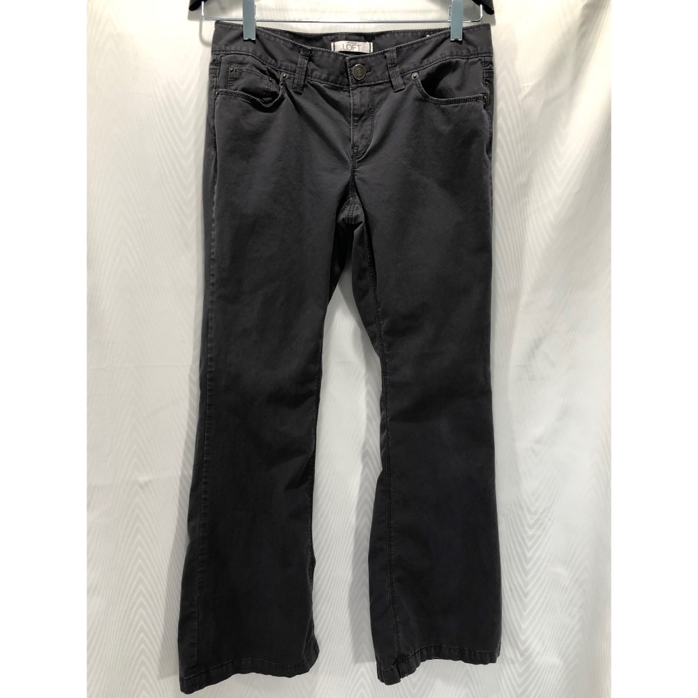 LOFT boot cut Gray pants.  Size 6.